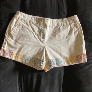 Cute Aztec border shorts